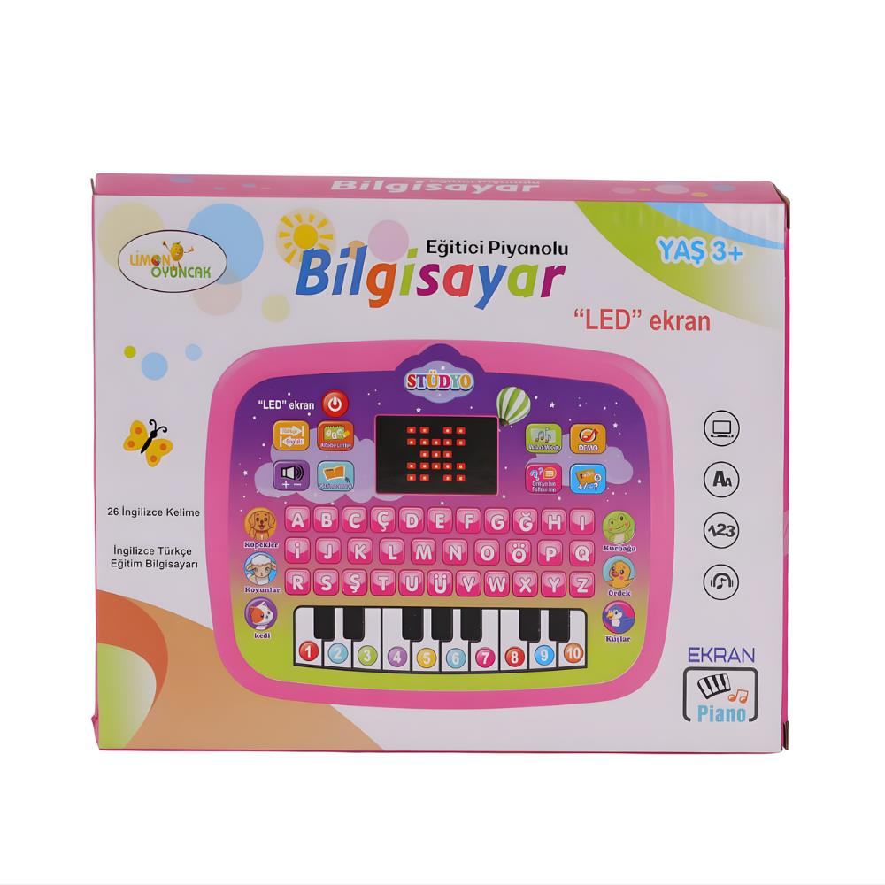 Limon Oyuncak Eğitici Piyanolu Bilgisayar
