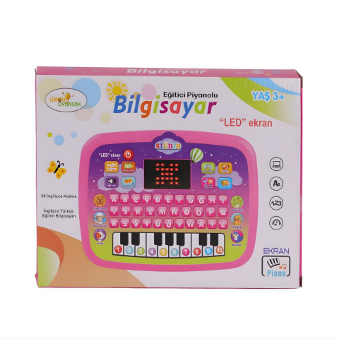 Limon Oyuncak Eğitici Piyanolu Bilgisayar