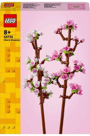 LEGO ® Kiraz Çiçekleri İnşa Edilebilen Çiçek Buketi 40725 - 8 Yaş+ İçin Yapım Seti (430 Parça)