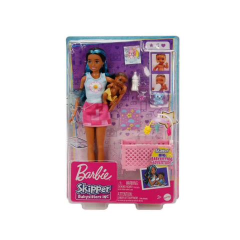Barbie Bebek Bakıcısı Seti