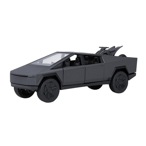 Çek Bırak Işıklı ve Sesli Kapıları Açılan Truck Metal Jeep 1:24