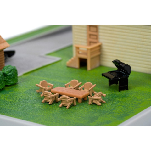 Hızlı & Öfkeli Nano Dom'un Evi Diorama Modellemesi