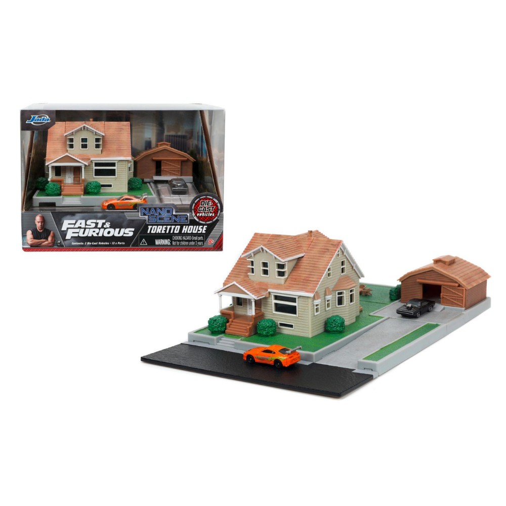 Hızlı & Öfkeli Nano Dom'un Evi Diorama Modellemesi