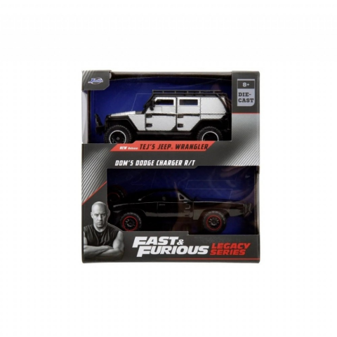 1:32 Ölçek Jada Hızlı ve Öfkeli Legacy Serisi Twin Pack w2