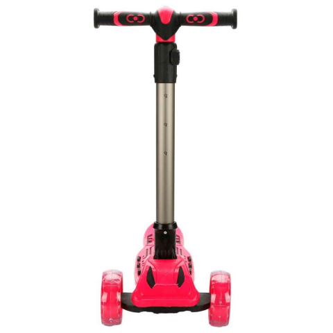 Cool Wheels 3 Tekerlekli Işıklı Maxi Scooter Pembe
