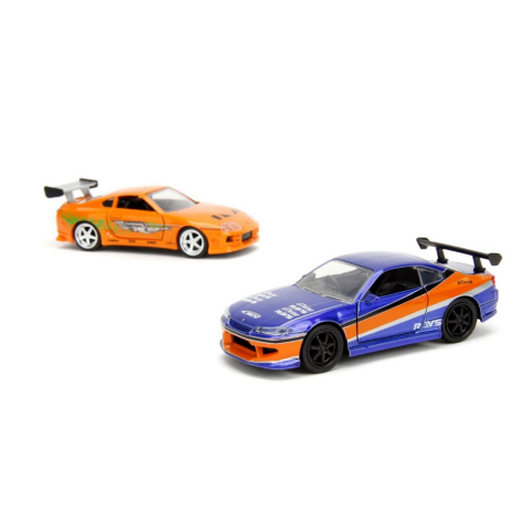 Hızlı & Öfkeli 2'li Paket, 2001 Nissan Silvia S15 & 1995 Toyota Supra Model Arabaları