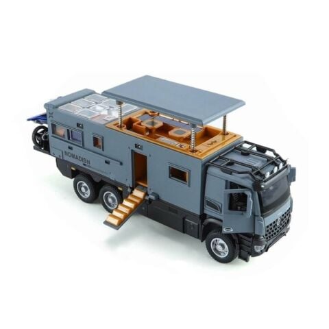 Çek Bırak Işıklı ve Sesli Model Motorlu Karavan 1:24