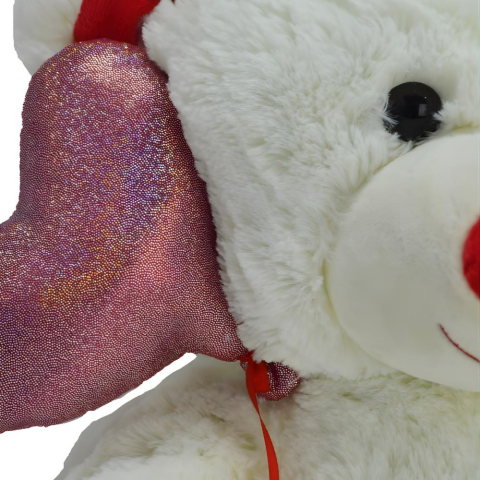 Peluş 50 Cm Kalpli Ayı