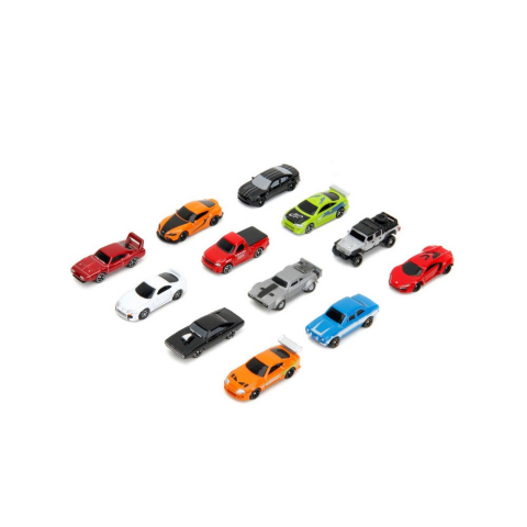Hızlı & Öfkeli Sürpriz Paket Nano Model Araçları 12 Asorti