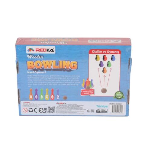 Redka Wooden Bowling