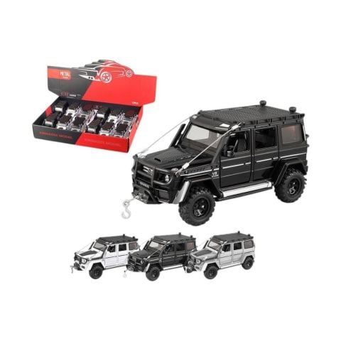 Çek Bırak Işıklı Ve Sesli Off Road Jeep 1:32