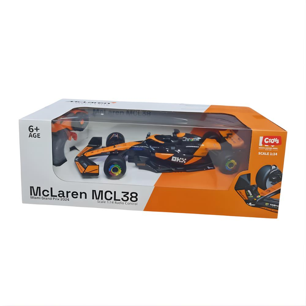 1:14 Formula 1 Mclaren Mcl38 Uzaktan Kumandalı Usb Şarjlı Araba