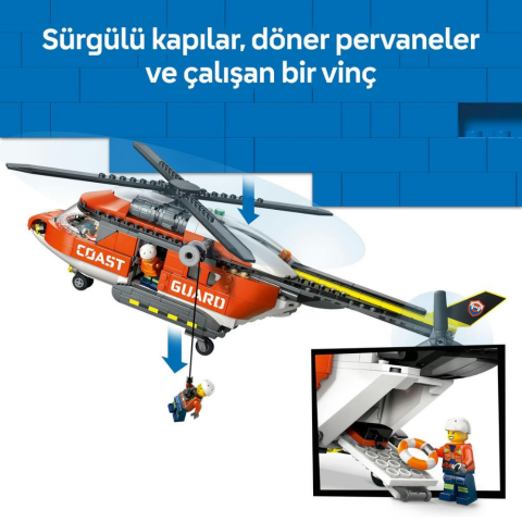 LEGO® City Sahil Güvenlik Helikopteri 60503