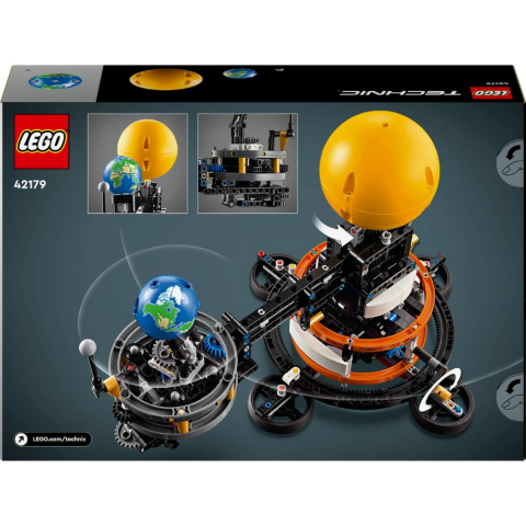 LEGO® Technic Dünya ve Ay Yörüngesi 42179 - 10 Yaş ve Üzeri Uzay Meraklısı Çocuklar için Koleksiyonluk Yaratıcı Oyuncak Model Yapım Seti
