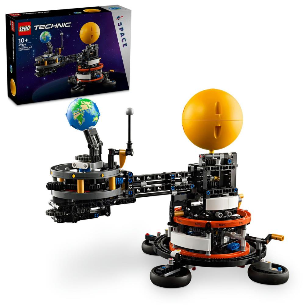 LEGO® Technic Dünya ve Ay Yörüngesi 42179 - 10 Yaş ve Üzeri Uzay Meraklısı Çocuklar için Koleksiyonluk Yaratıcı Oyuncak Model Yapım Seti